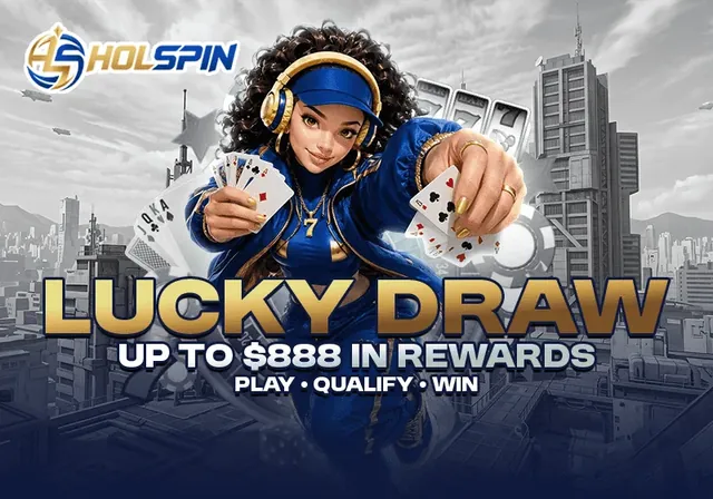 Lucky Draw up to $888 at Holspin